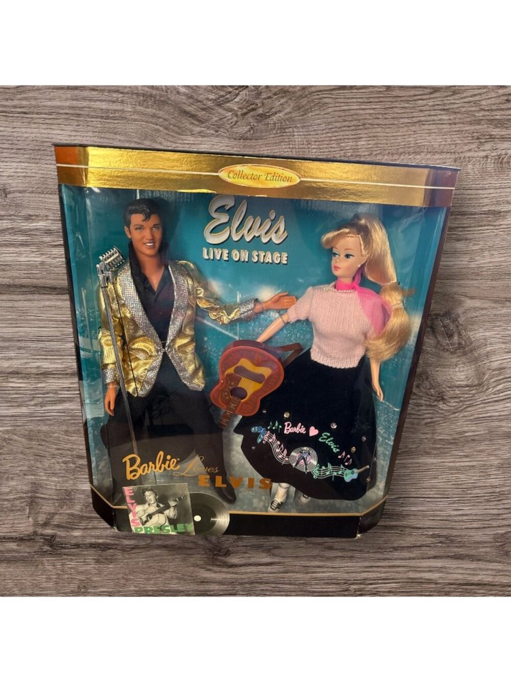 Mattel Barbie Loves Elvis Collector Edition Set 1996 #17450